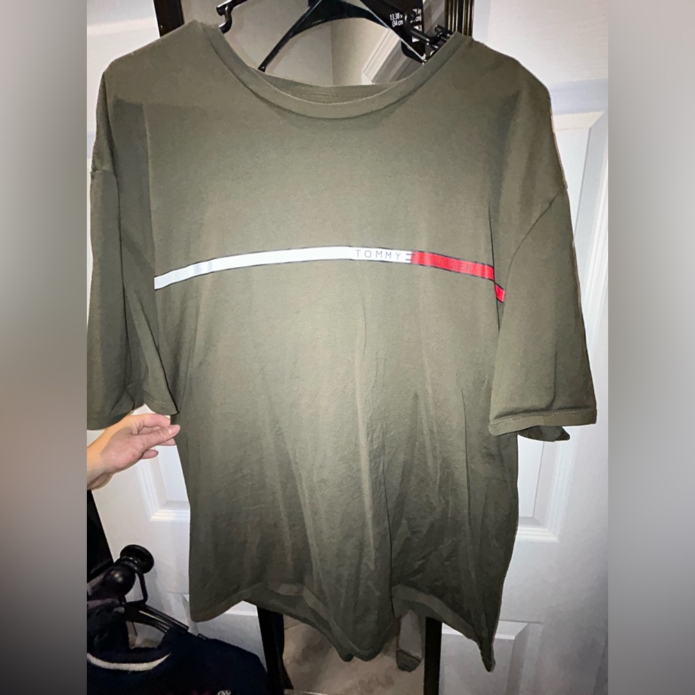 Tommy Hilfiger Olive Green T-Shirt